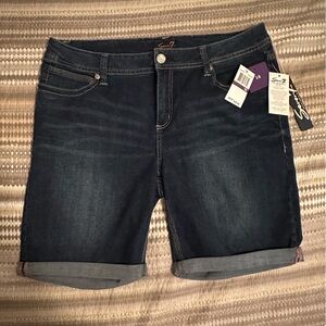 Seven7 Dark Indigo Jean Shorts
